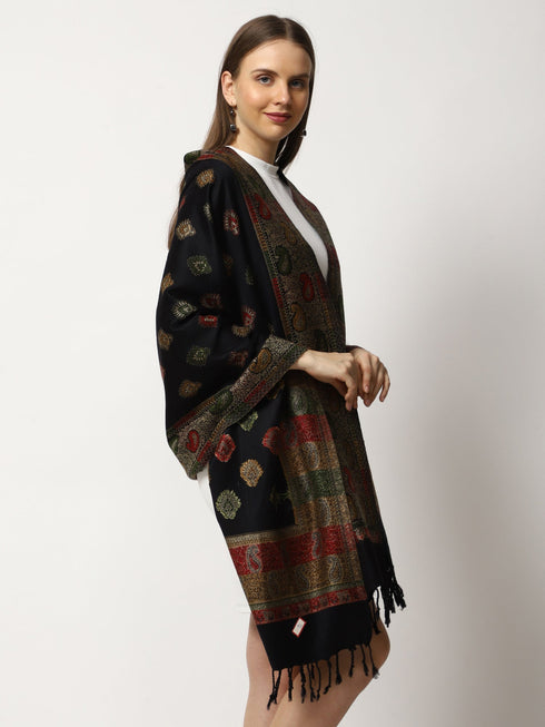 Women's Jamawar Wool Stole